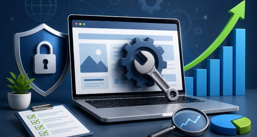 Why Website Maintenance Services Are Essential for Better SEO Security and Business Growth